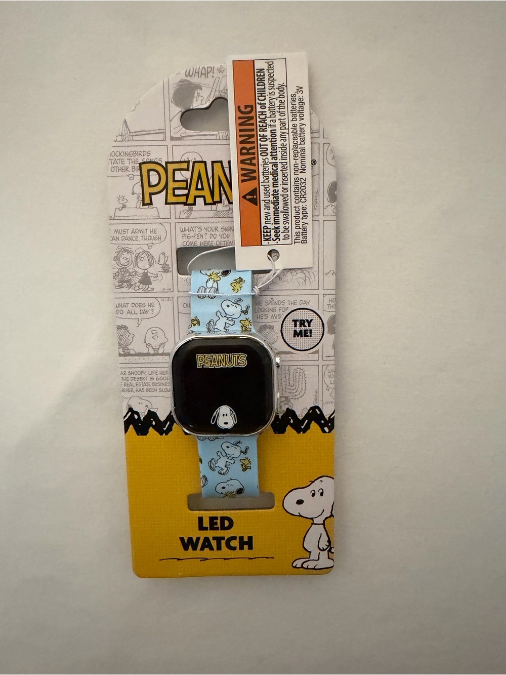Peanuts LED Watch NWT - Picture 3 of 4